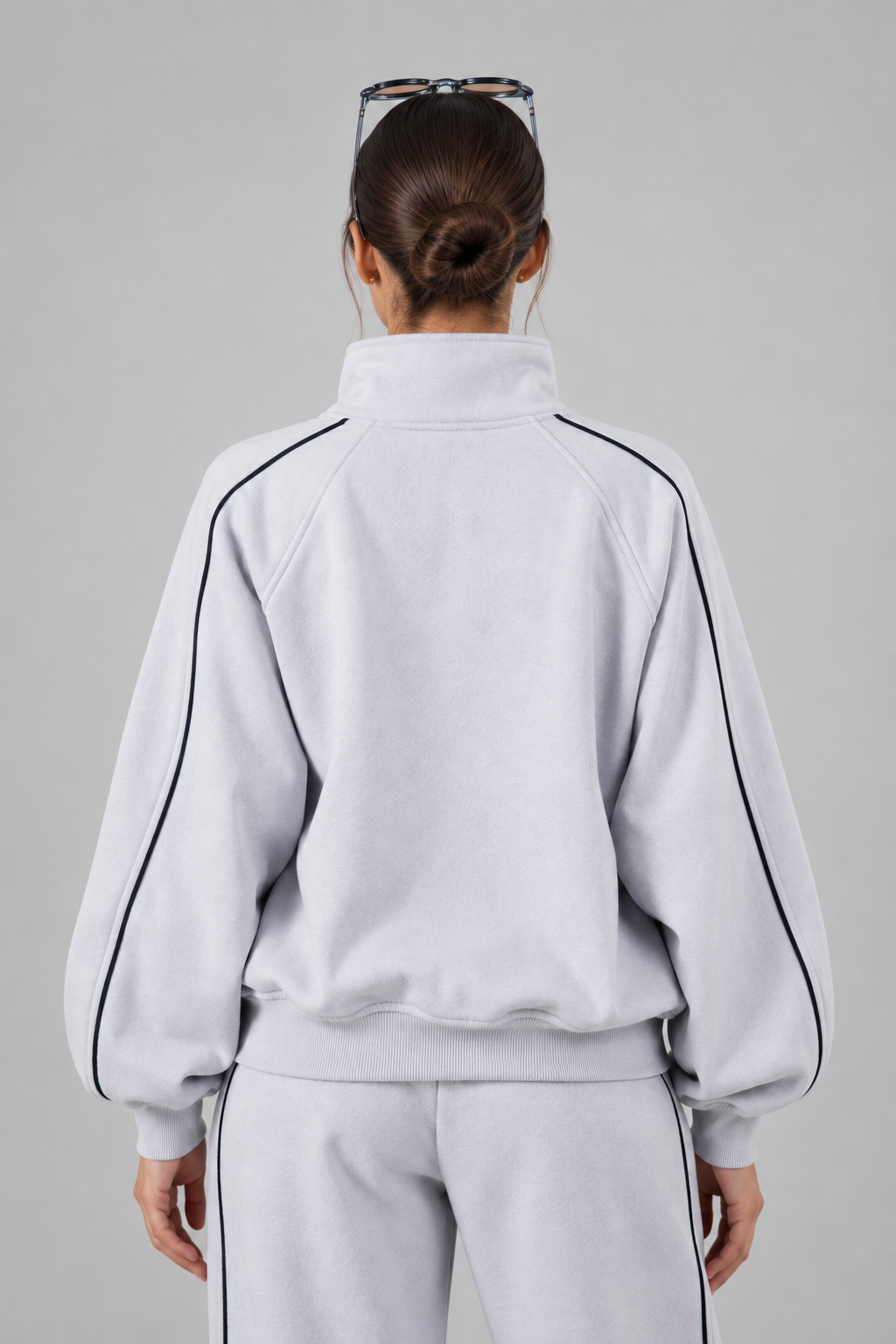 Hoodie Gray Line