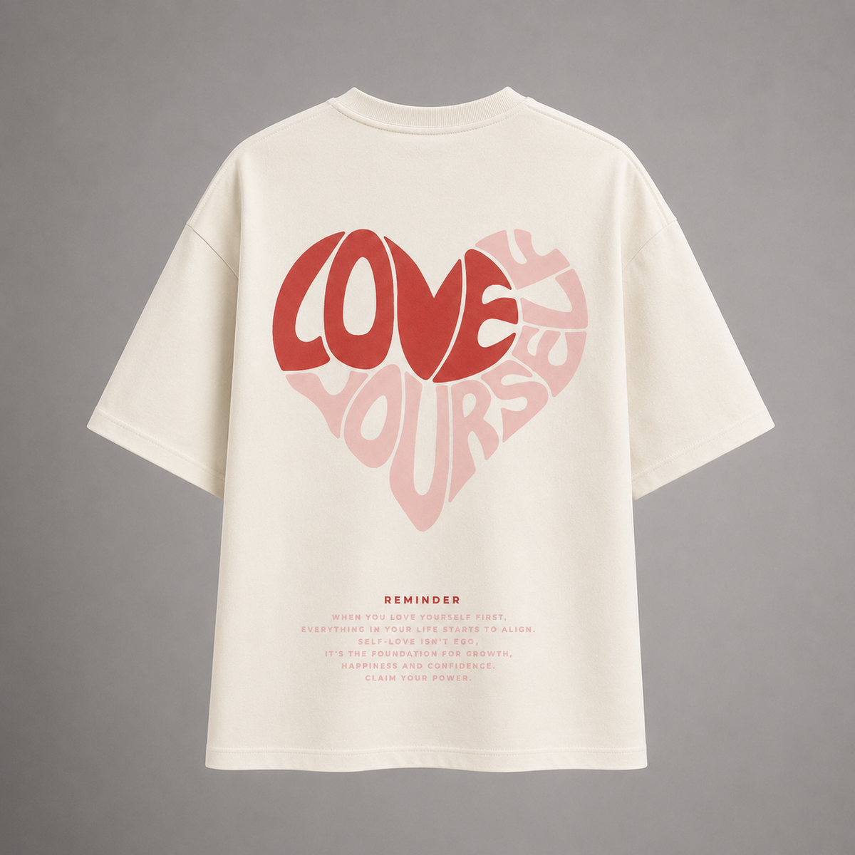 Oversize T-shirt Heart