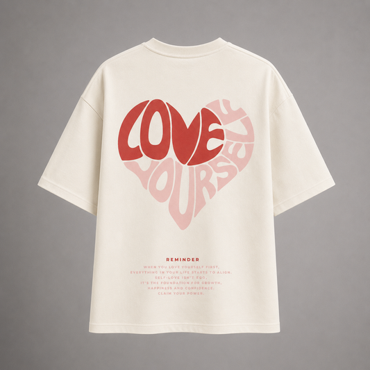 Oversize T-shirt Heart