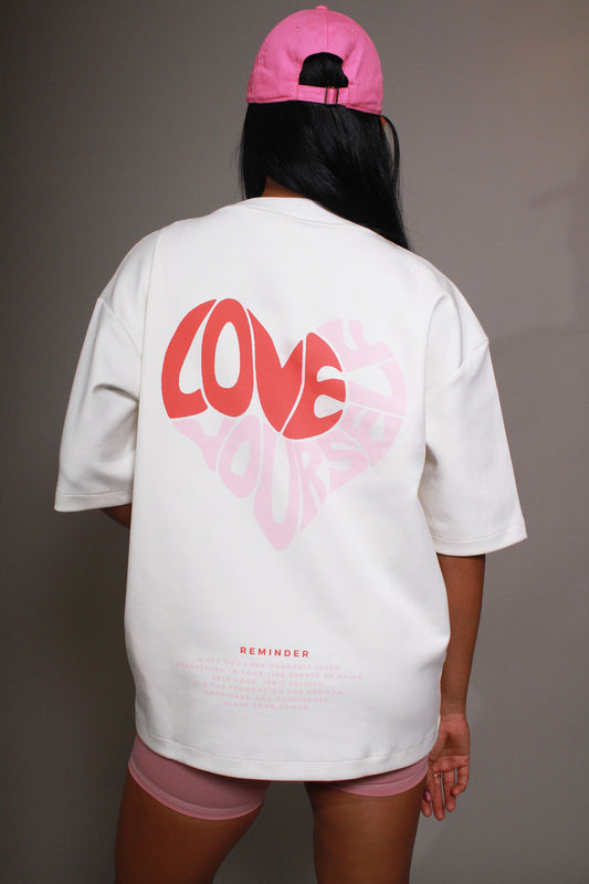 Camiseta Oversize Corazón