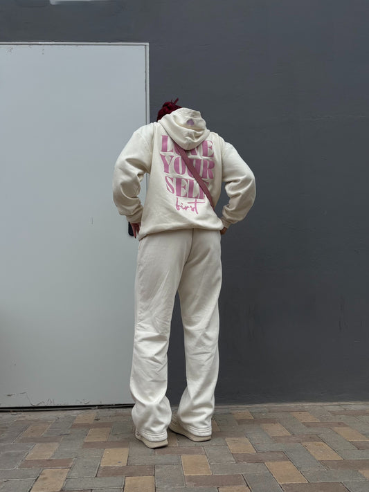 Set Hoodie & Jogger Marfil