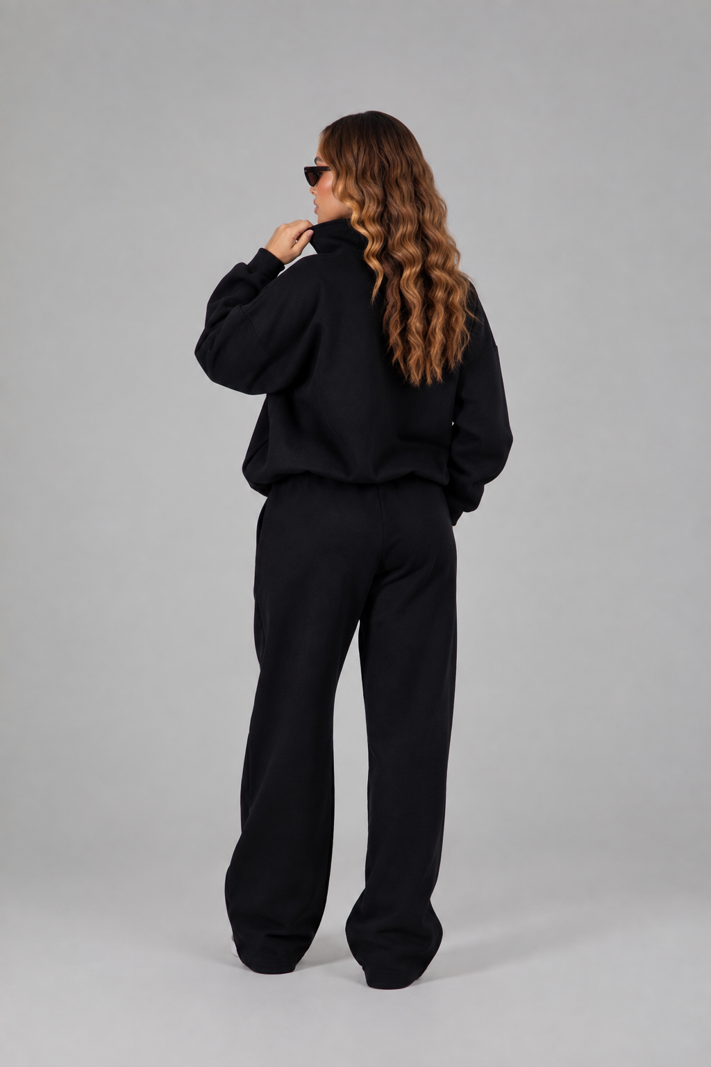 Set Hoodie and Jogger Lux Black