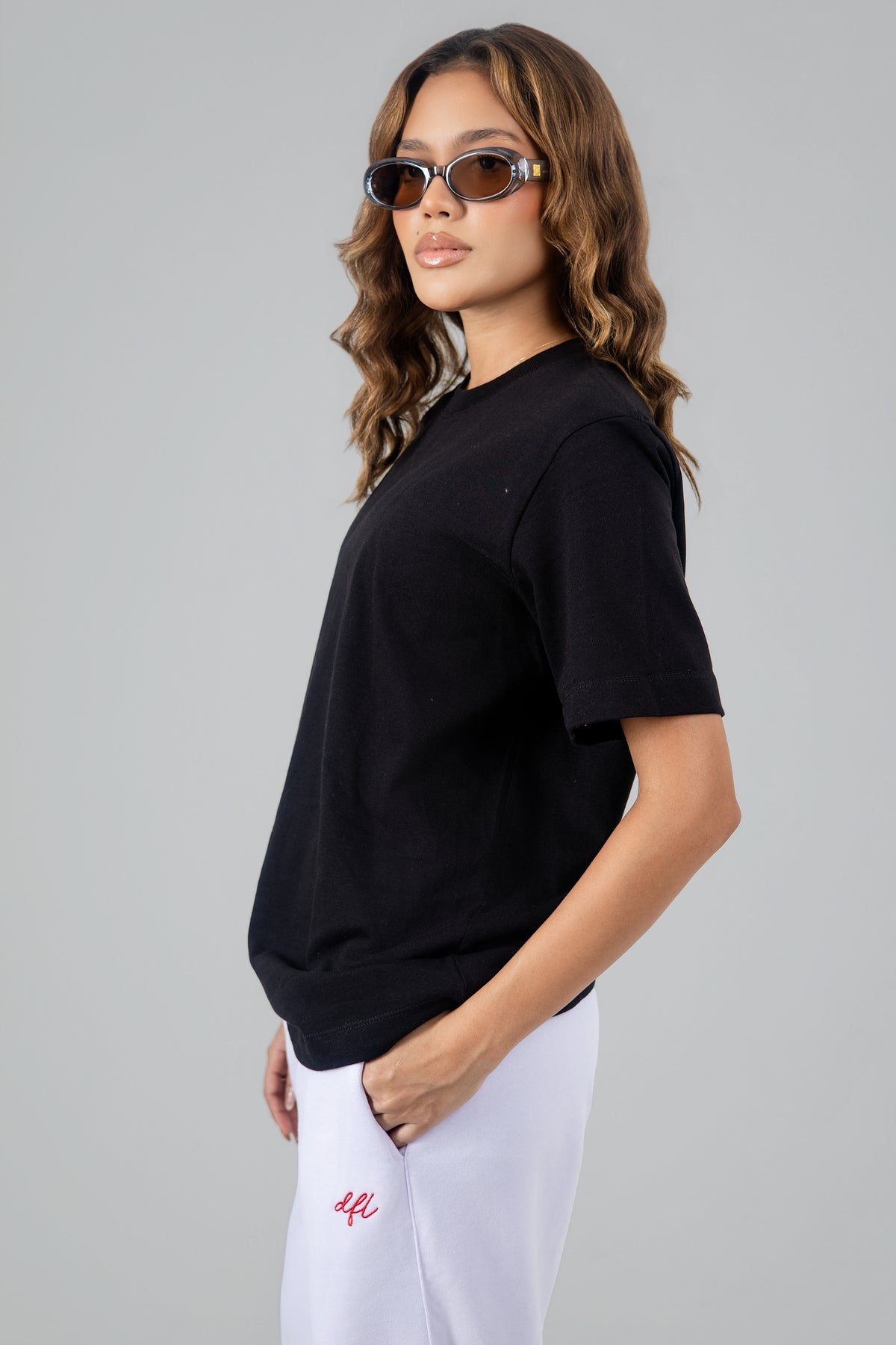 Camisa Oversize Cherry Black