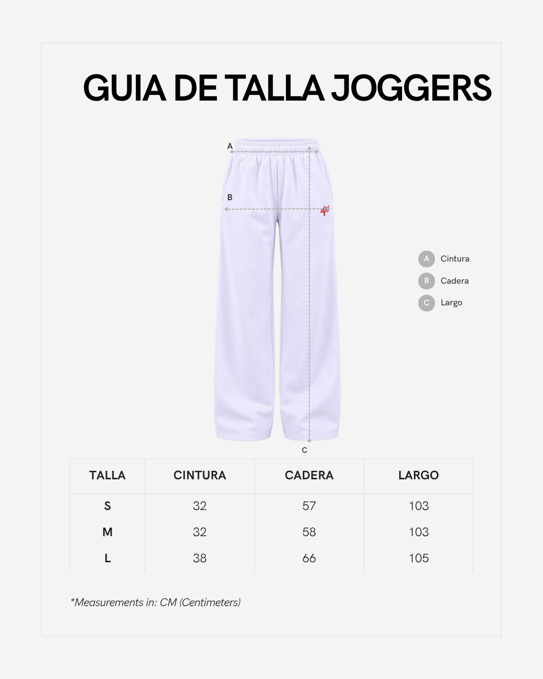 White Cherry Jogger