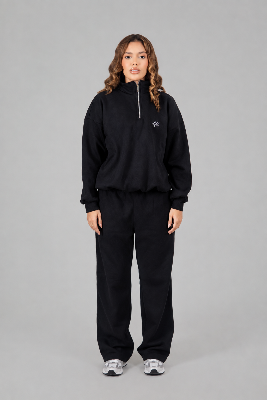 Set Hoodie and Jogger Lux Black