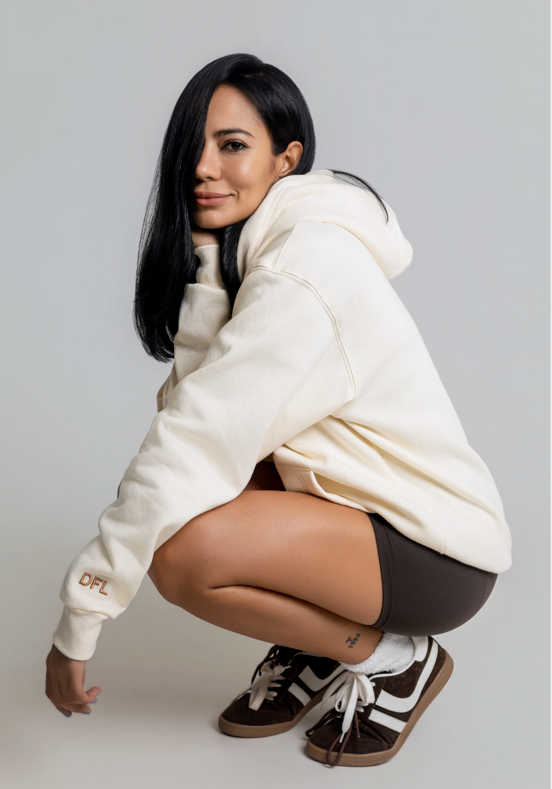 Sudadera con capucha Vainilla