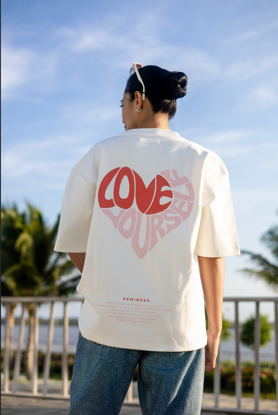 Camiseta Oversize Corazón