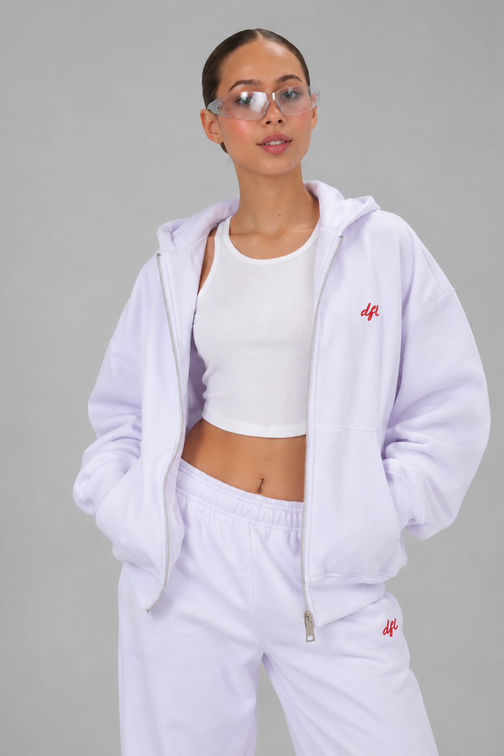 White Cherry Hoodie